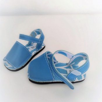 Sandalia bebé pre andante azul